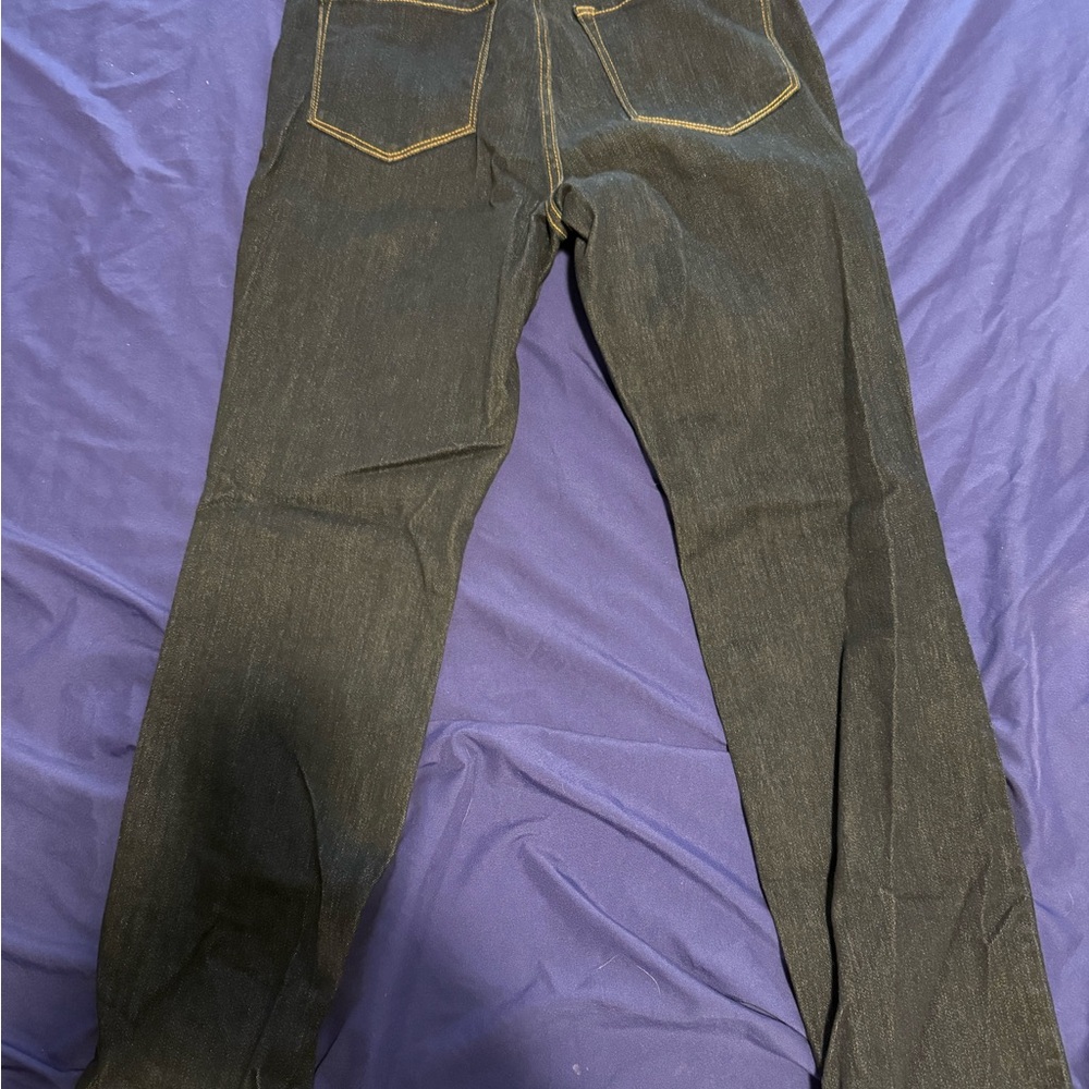 Old Navy Men's Dark Gray Straight Jeans
